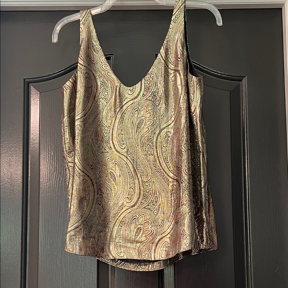 J. Crew Paisley Print Shell - Picture 10 of 13